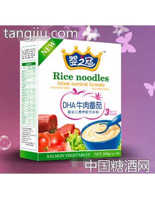 一轩盒装牛肉蕃茄营养米粉（3段）