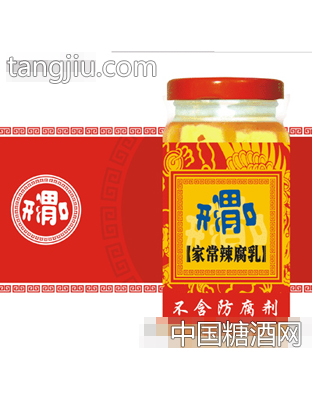 家常辣腐乳380g