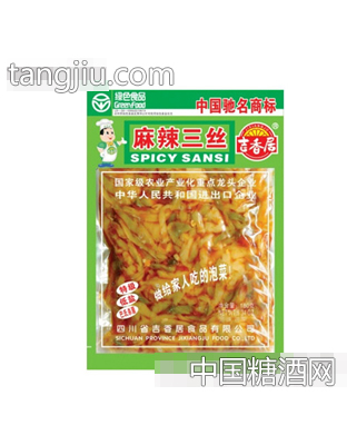 吉香居180麻辣三丝