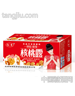 红秀核桃露箱装