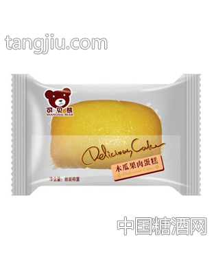 可贝熊木瓜蛋糕