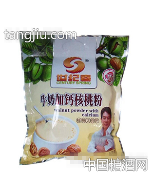 世纪春牛奶加钙核桃粉