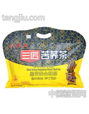 三匠黑苦荞全株茶500g