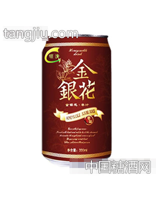 领清金银花枣味饮料330ml