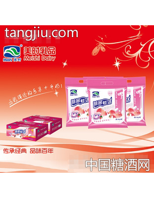 美时发酵型益菌鲜活水蜜桃