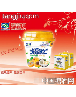 280g美时大果粒黄桃+椰果