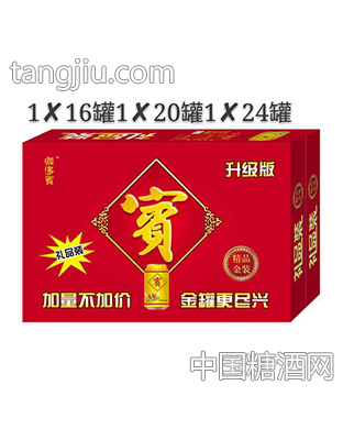 金罐凉茶礼品装1x16罐x20罐x24罐