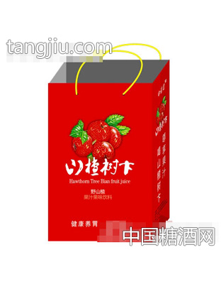 山楂树下野山楂果汁果味饮料（袋）