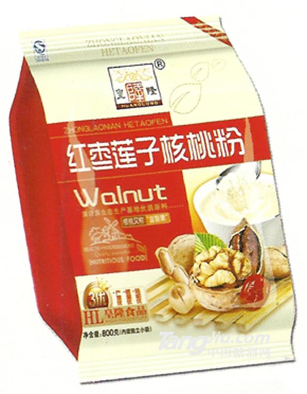 皇隆红枣莲子核桃粉800g