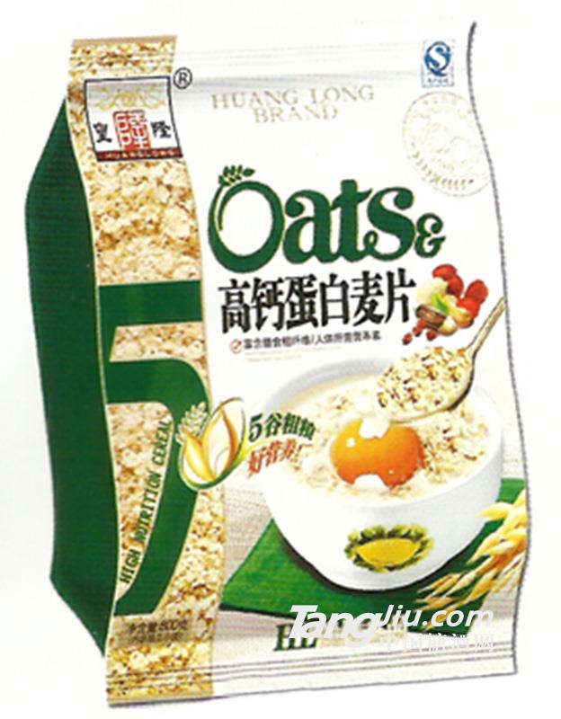 皇隆高钙蛋白麦片800g