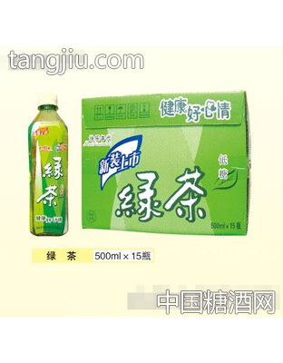 快乐年代绿茶500mlx15瓶