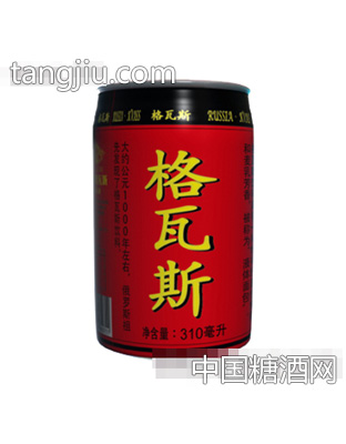 310ml格瓦斯红罐