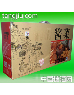 鲁顺园酱菜盒装