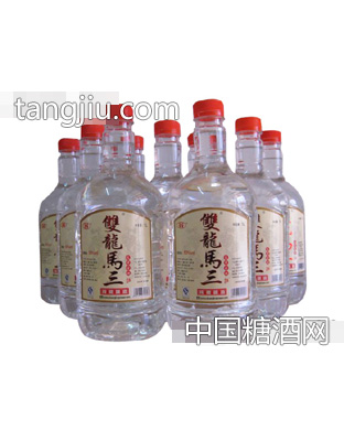 双龙马三光瓶酒42度1Lx12