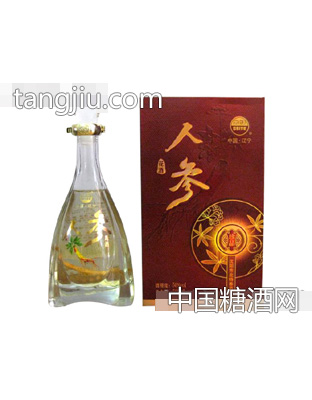 双龙马三人参花酒珍品42度500mlx8