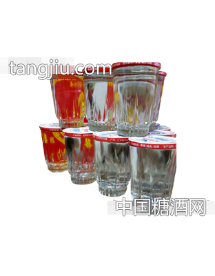 双龙马三原浆口杯酒