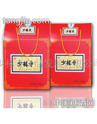 少林寺红礼盒(素饼)