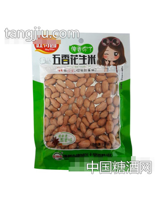旺特圆五香花生米五香味100g