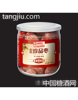 喀思红新疆珍品枣免洗罐装六星180g