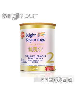 旭贝尔乳基较大和幼儿配方奶粉900克