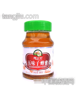 蜂云堂天然五味子蜂蜜500克玻璃瓶