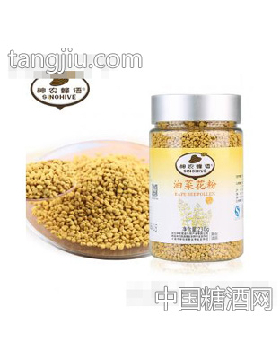 神农蜂语油菜花粉10gx25包