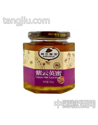 神农蜂语紫云英蜜500g