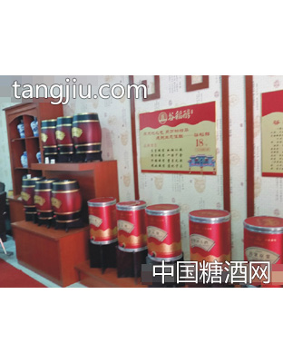 松北谷稻醇加盟店展示·舒兰总店一角