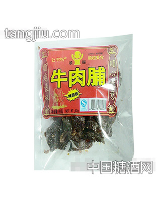 顺越牛肉脯
