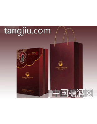桑葡之乡葡萄酒精装盒