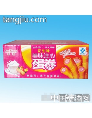 金源美味注心蛋卷花生味