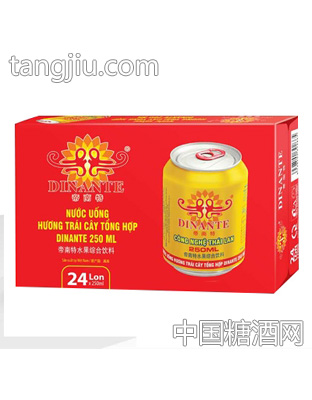 帝南特水果综合饮料1x24罐