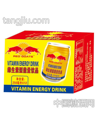 RedGoats维生素型能量饮品250mlx12
