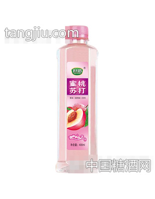 世鸿蜜桃苏打果味饮料400ml