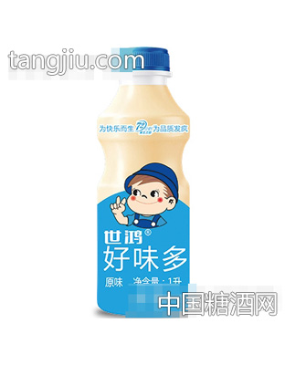 世鸿好味多乳酸菌饮料原味1L