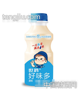 世鸿好味多乳酸菌饮料原味340ml