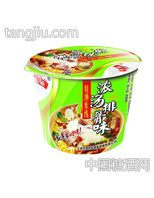 娃渔粉丝浓汤排骨味