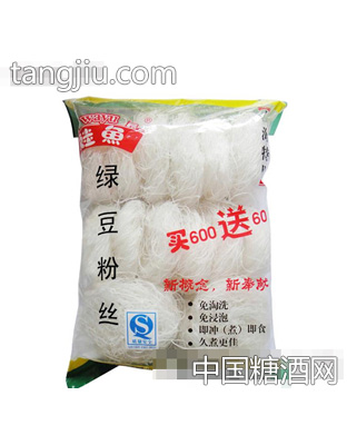 娃渔绿豆粉丝600g+60g