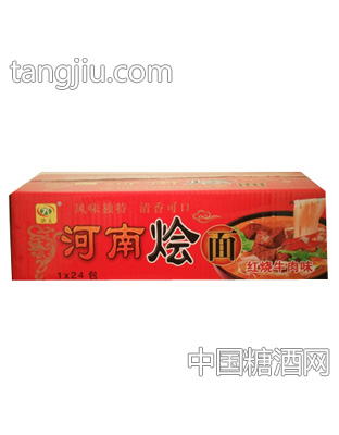 唐人河南烩面红烧牛肉味