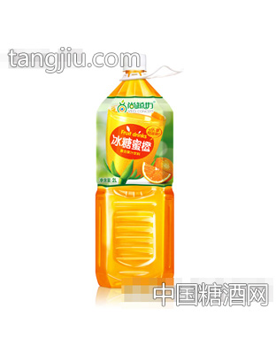 尚蔬坊冰糖蜜橙果汁饮料2L