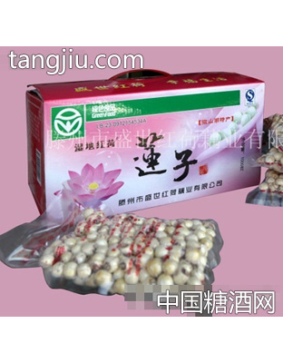 湿地红荷白莲子