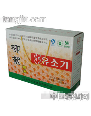 柳絮直粉条3kg装礼品盒