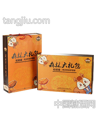 松鼠萌森林大礼包礼盒+箱装