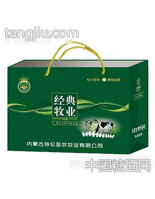 圣特新装上市经典牧业牛奶礼盒