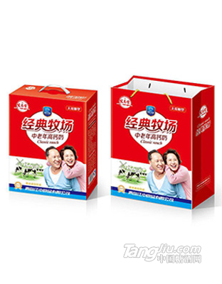 宏易堂经典牧场中老年高钙奶