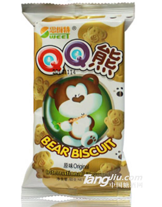 QQ熊椰子味饼干