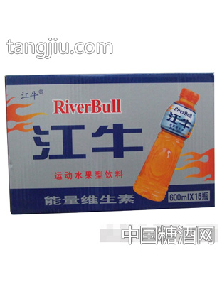 江牛运动水果型饮料600ml×15瓶