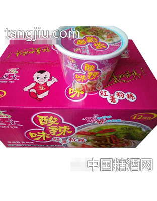 正文酸辣味红薯粉丝（箱装）