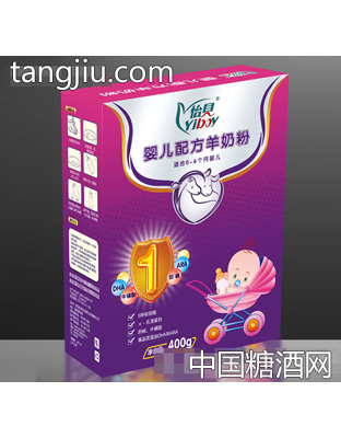 盒装怡贝1段配方羊奶粉