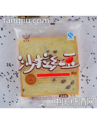 三丰沙拉红豆面包